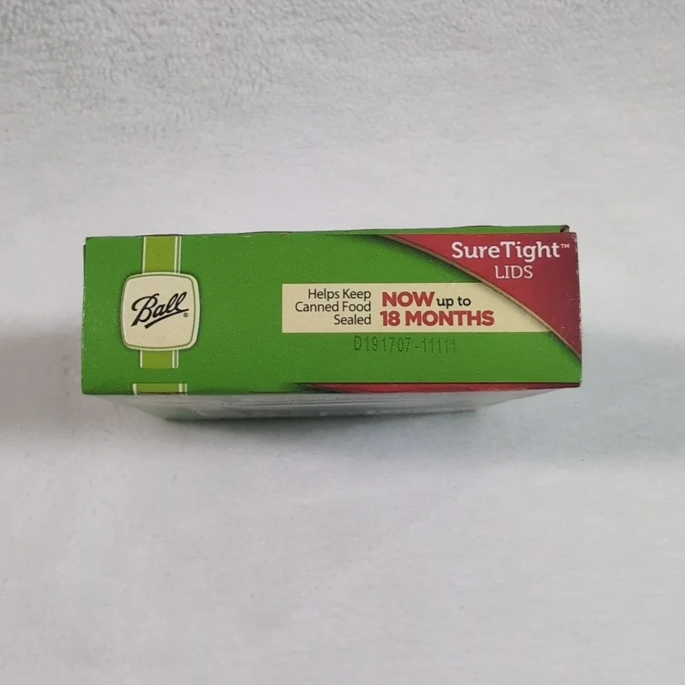 Ball Jars Wide Mouth‎ Sure Tight Lids, 12 Count (1440042050), Preserving Canning